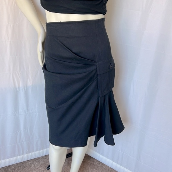 Byron Lars Beauty Mark Black Skirt - Picture 3 of 6